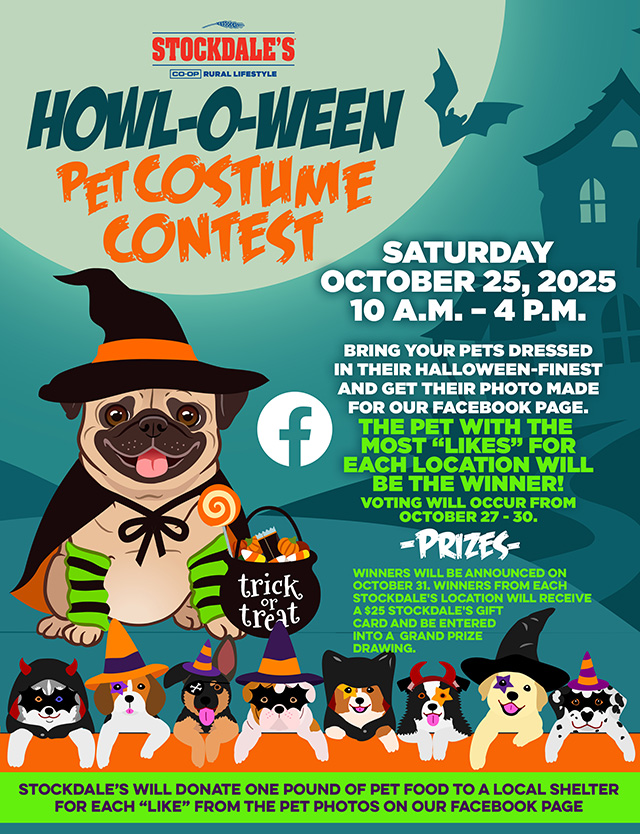 Stockdale's Howl-O-Ween Pet Costume Contest